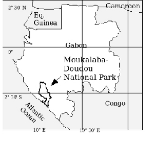 ムカラバドゥドゥ国立公園の場所